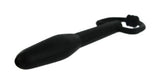 Master Series Hallows Silicone Cum-Thru D-Ring Penis Plug Urethral Pin CBT