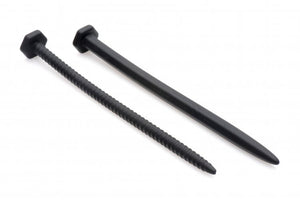 Master Series Hardware Nail & Screw Silicone Sounds Spiral Urethral Pin Penis CBT Fetish BDSM