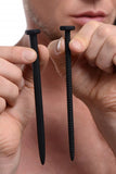 Master Series Hardware Nail & Screw Silicone Sounds Spiral Urethral Pin Penis CBT Fetish BDSM