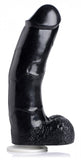 Master Series Infiltrator 2 Hollow Strap-On 9" Black Dildo Sex Harness