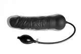 Master Series Leviathan Giant Inflatable Big Black Dildo Hand Pump Thick Girth Anal Sex Toy