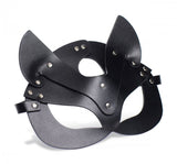 Master Series Naughty Kitty Cat Mask Kinky Leather Fetish Role Play Fantasy BDSM