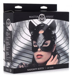 Master Series Naughty Kitty Cat Mask Kinky Leather Fetish Role Play Fantasy BDSM