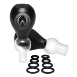 Master Series Pyramid Nipple Amplifier Enlargement Suckers Bulb Pump Set Erect O Ring Bands