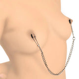Master Series Reign Tweezer Nipple Vice Clamps Pinch Silver Chain Fetish Play Gear