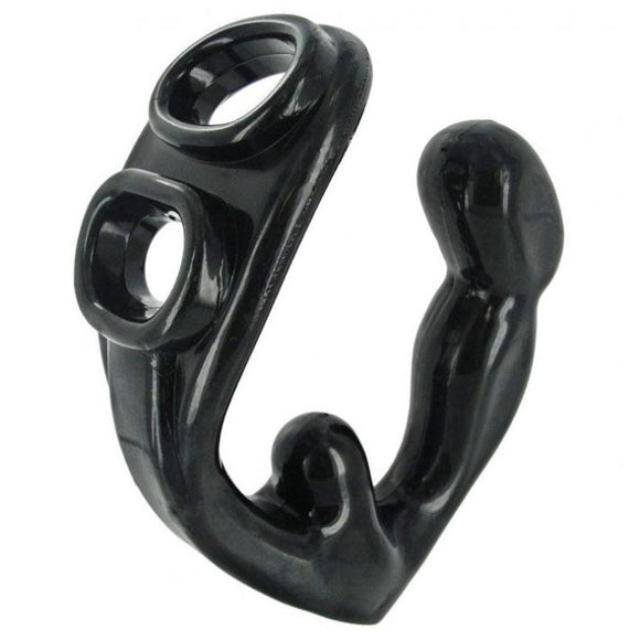 Master Series Rogue Erection Enhancer Cock Ball Ring Strap Butt Plug Gay Anal Perineum Prostate Probe Sex Toy
