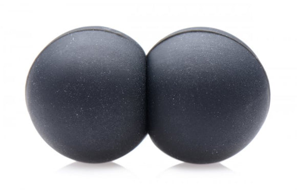 Master Series Sin Spheres Silicone Magnetic Balls Nipple Pinch Clamps