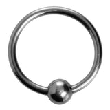 Master Series Steel Ball Penis Head Cock Ring CBT Bondage Fetish Play BDSM
