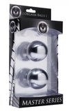 Master Series Titanica Extreme Steel Large Orgasm Balls Kegel Exercise Big Ben Wa