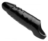 Master Series XL Black Mamba Penis Sleeve Extra Large Cock Girth Extension Sheath