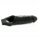 Master Series XL Black Mamba Penis Sleeve Extra Large Cock Girth Extension Sheath