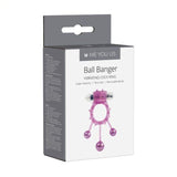 Me You Us Ball Banger Vibrating Cock Ring Bullet Spike Purple Penis Power Erection Enhancer Band