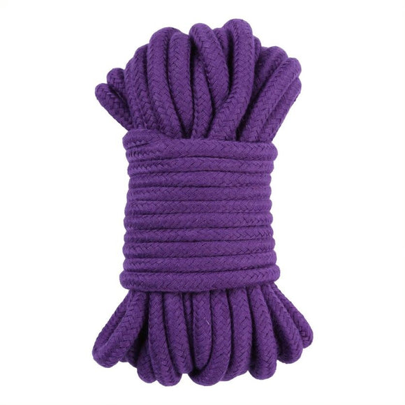 Me You Us Tie Me Up Soft Natural Cotton Rope 10 Metres Purple Bondage Restraint