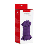 Me You Us Tie Me Up Soft Natural Cotton Rope 10 Metres Purple Bondage Restraint