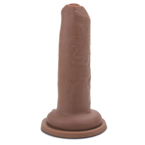Me You Us Ultra Cock 6 Inch Uncut Dark Skin Dildo Foreskin Uncircumcised Penis