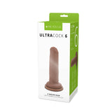 Me You Us Ultra Cock 6 Inch Uncut Dark Skin Dildo Foreskin Uncircumcised Penis