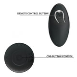 Mr Play Vibrating Black Penis Butt Plug Powerful Remote Control Anal Sex Toy USB