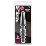 NMC Dark Stallions Ass Jacker 7 Inch Silicone Dual Head Butt Plug Anal Probe Sex Toy