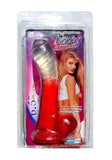 NMC Lazy Buttcock 6.5" Dildo Two Tone Jelly Realistic Penis Foreskin Suction Cock Sex Toy