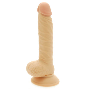 NMC Realistic 8 Inch Dong with Scrotum Balls Natural Penis Dildo Sex Toy