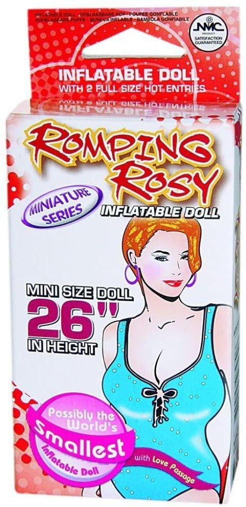 Romping Rosy Mini Inflatable Love Doll Blow Up Small Sex Party Stag Do