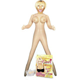 Envi Inflatable Love Doll 3 Deep Holes Blow Up Chest Sexy Blonde Life Size Model