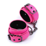 Electra Playthings Wrist Cuffs Hot Neon Pink Bondage Play Sexy Fun Hand Restraints Set