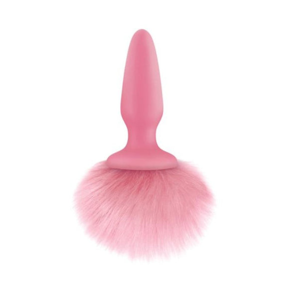 Pink Bunny Tail Butt Plug Fluffy Soft Rabbit Anal Sex Toy Cute Cosplay