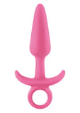 NS Novelties FireFly Prince Glow in the Dark Small Pink Silicone Butt Plug Sex Toy
