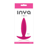 INYA Spade Small Pink Silicone Butt Plug Beginners First Time Fun Anal Sex Toy
