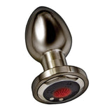 Nasstoys Ass-Sation Black Metal Remote Control Vibrating Butt Plug USB Anal Vibe Sex Toy