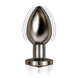 Nasstoys Ass-Sation Black Metal Remote Control Vibrating Butt Plug USB Anal Vibe Sex Toy
