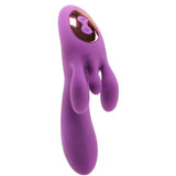 Nasstoys Vibes of New York Triple Tickler Massager Purple Bunny Rabbit G Spot Vibrator Toy