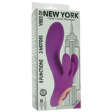 Nasstoys Vibes of New York Triple Tickler Massager Purple Bunny Rabbit G Spot Vibrator Toy