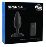 Nexus Ace Large Vibrating Butt Plug Remote Control USB Rechargeable Anal Sex Toy