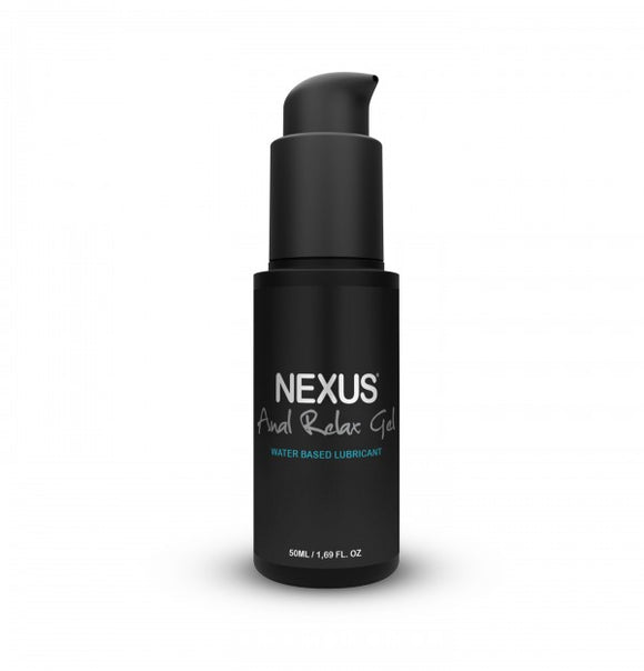 Nexus Anal Relax Gel Water Based Thick Lubricant Cooling Vegan Sex Lube 50ml