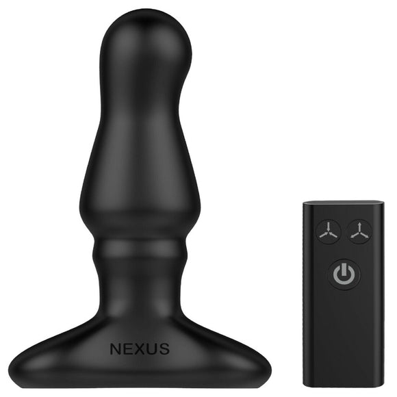 Nexus Bolster Inflatable Prostate Plug Anal Massage Vibrator USB Rechargeable Sex Toy