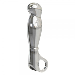 Nexus Fortis Aluminium Vibrating Prostate Massager Silver P-Spot Anal Vibrator