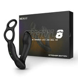Nexus Simul8 Stroker Edition Dual Prostate Massager Perineum Cock Testicle Ring Anal Vibrator