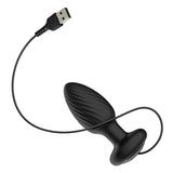 Nexus Tornado Rotating Vibrating Butt Plug Small Rechargeable Remote Control Anal Sex Toy