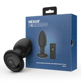 Nexus Tornado Rotating Vibrating Butt Plug Small Rechargeable Remote Control Anal Sex Toy