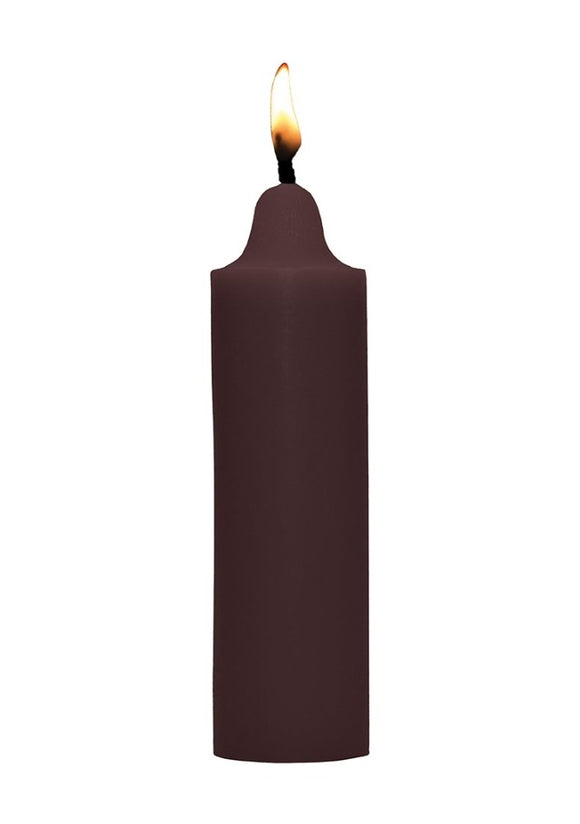 Ouch! Chocolate Scented Wax Play Candle Hot Drip Skin Fetish Play BDSM