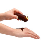 Ouch! Chocolate Scented Wax Play Candle Hot Drip Skin Fetish Play BDSM