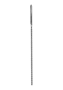 Ouch! Stainless Steel Urethral Sounding Dilator Ribbed Metal Penis Rod CBT Fetish Play