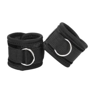 Ouch! Velvet Wrist Cuffs Soft Material Hand Bondage Restraints Straps Kinky Fun
