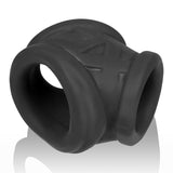 OxBalls Oxsling Ball Stretcher Cock Ring Scrotum Sling Erection Enhancer Black Ice