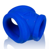 OxBalls Oxsling Ball Stretcher Cock Ring Penis Scrotum Sling Erection Enhancer Ice Blue