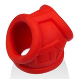 OxBalls Oxsling Ball Stretcher Cock Ring Penis Scrotum Sling Erection Enhancer Ice Red