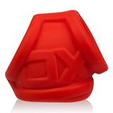 OxBalls Oxsling Ball Stretcher Cock Ring Penis Scrotum Sling Erection Enhancer Ice Red