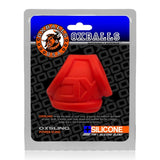 OxBalls Oxsling Ball Stretcher Cock Ring Penis Scrotum Sling Erection Enhancer Ice Red